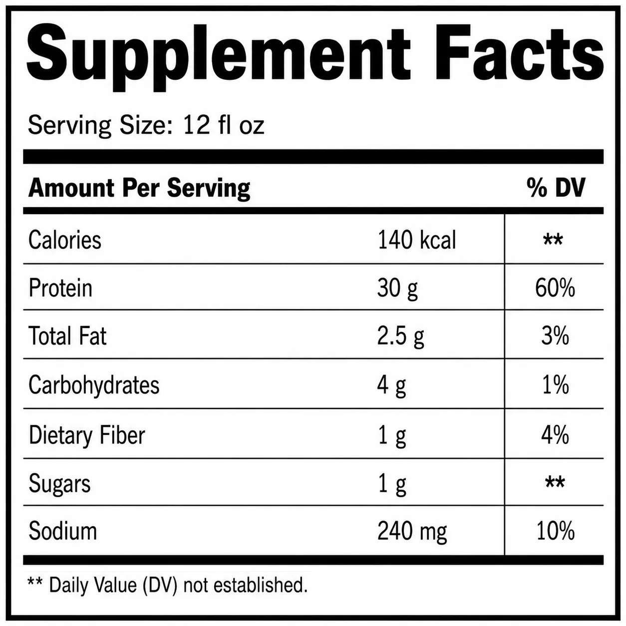 Caramel Protein Shake - Image 2